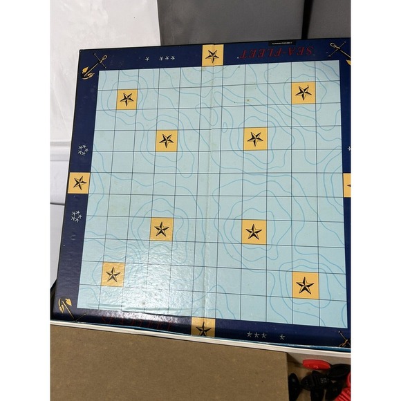 SEA-FLEET Strategy Board Game Vtg 1988 Kolony Industries Naval‎ Warfare Complete - Picture 12 of 13